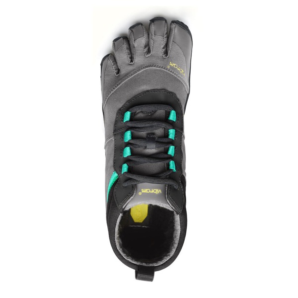 Damske Turistické Topánky Vibram Slovensko - FiveFingers V-Trek Insulated Čierne / Siva / Zelene | 9785LARVJ